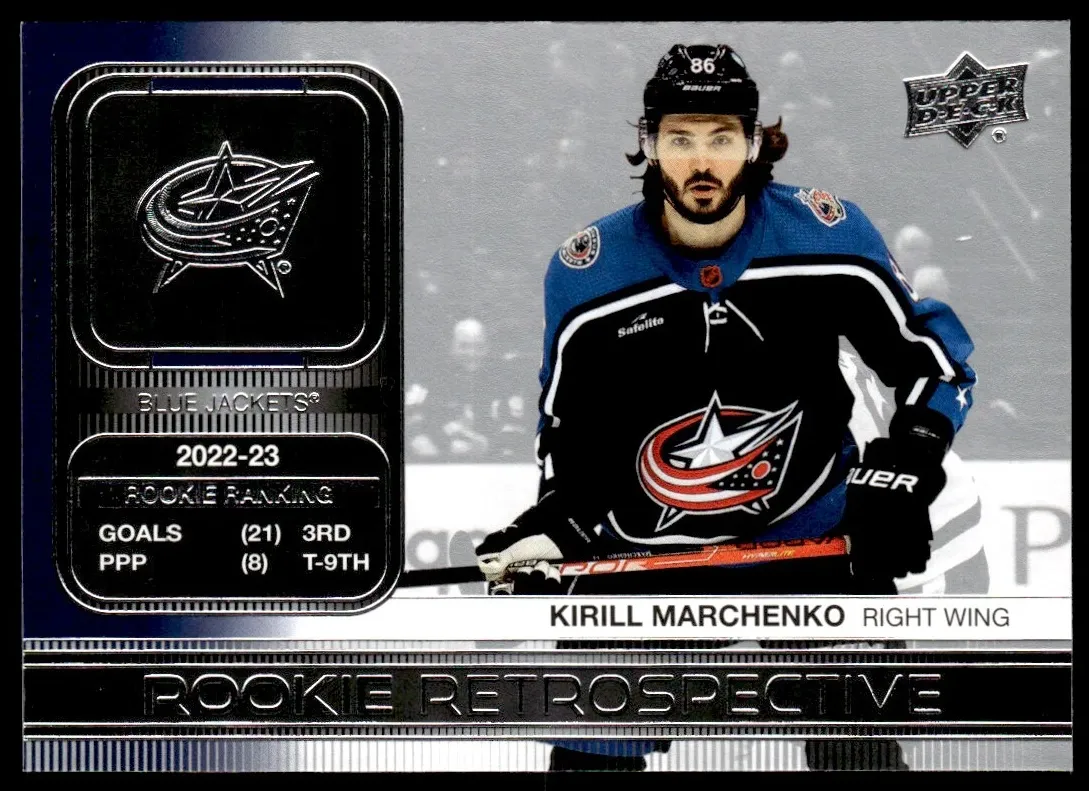2023 Upper Deck Kirill Marchenko #RR-2 card