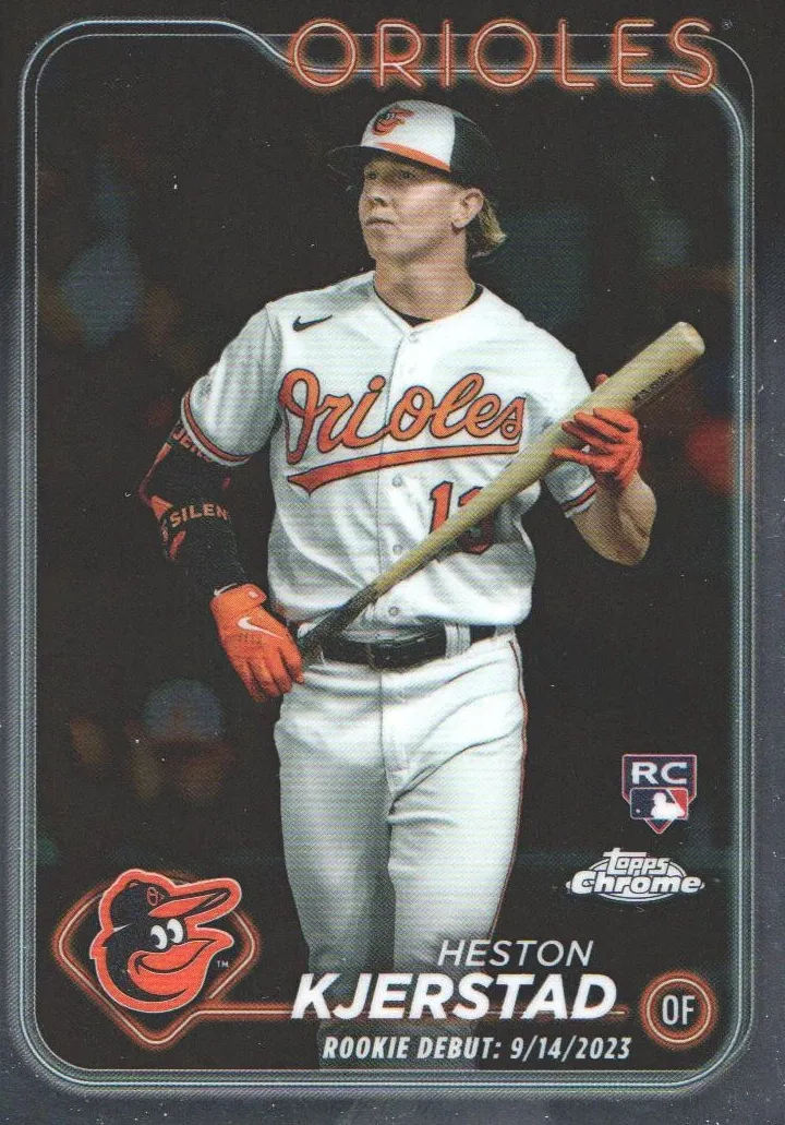 Heston Kjerstad 2024 Chrome Update card
