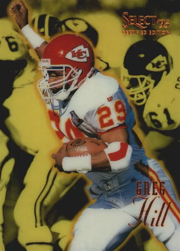 1995 Select Certified Greg Hill #97 card