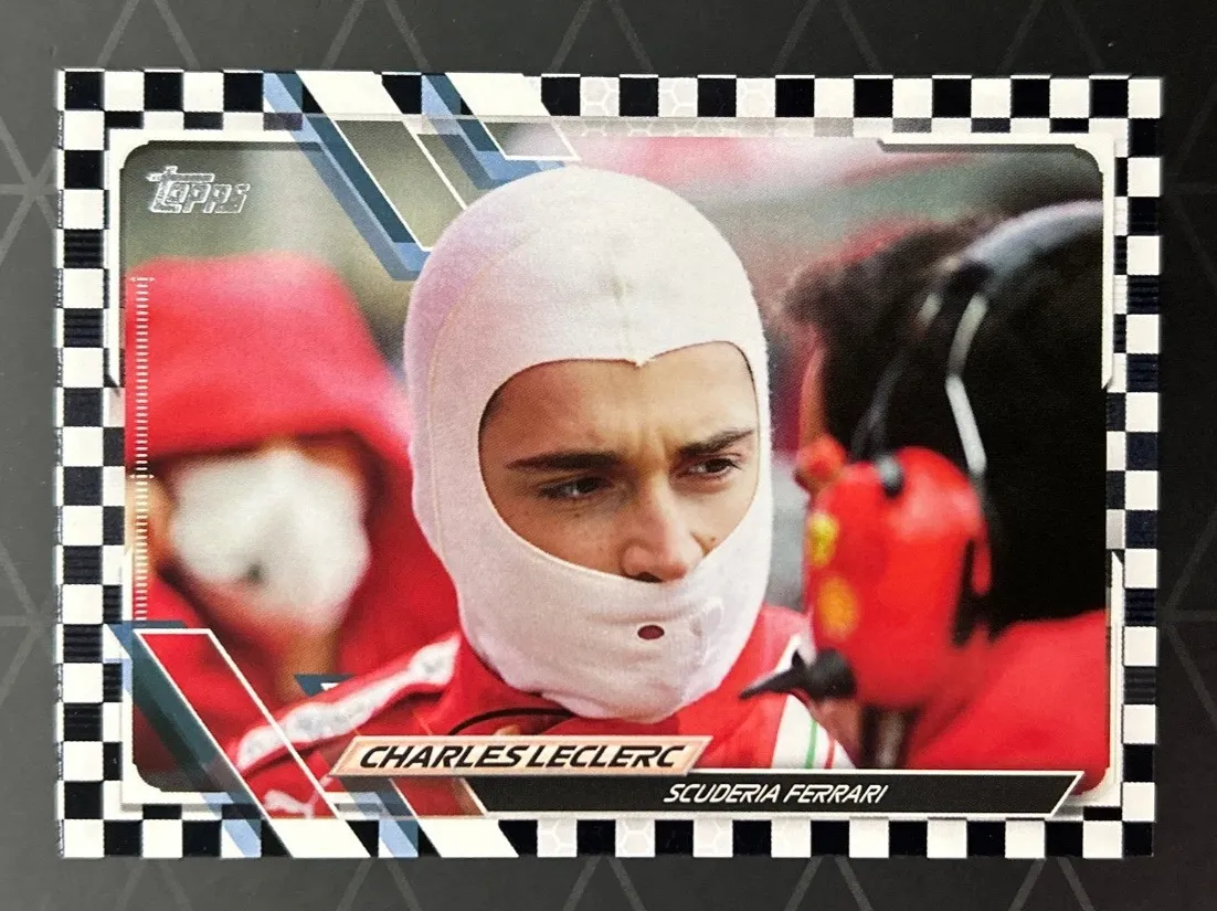 2021 Charles Leclerc [Checker Flag] #25