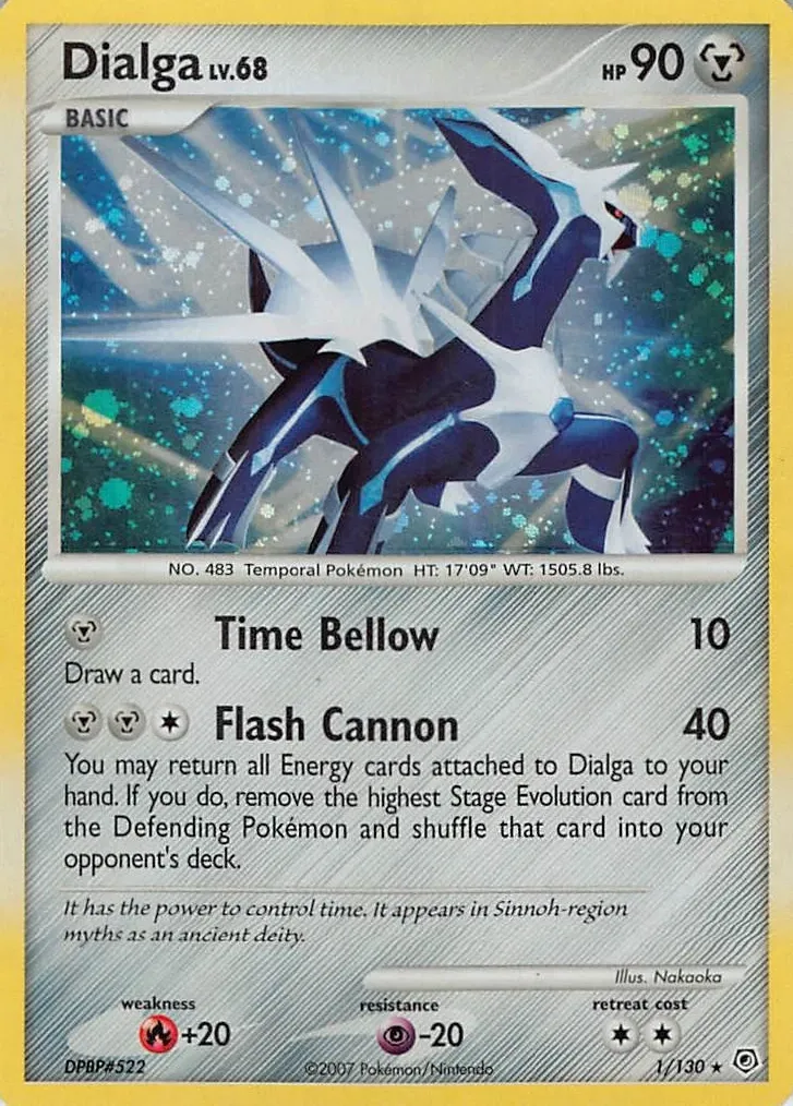 Dialga 2007 Pokemon Diamond & Pearl