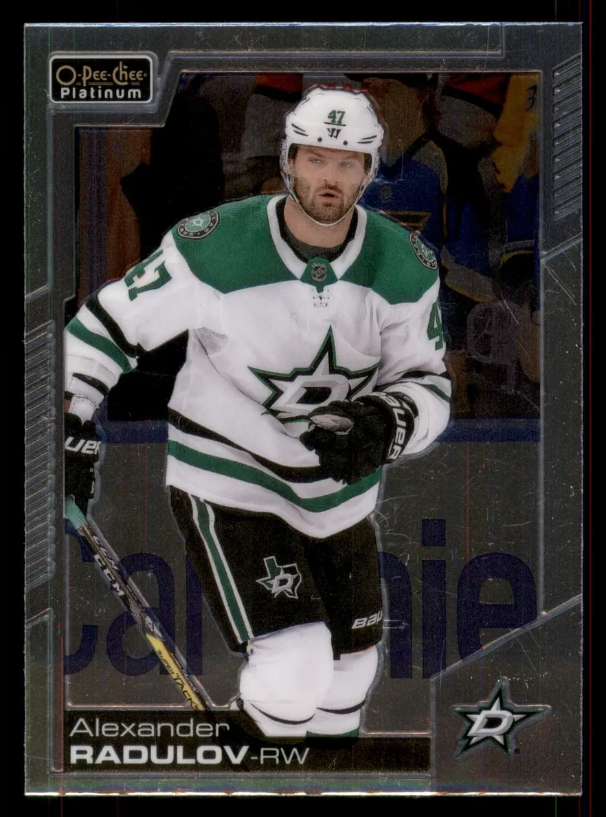 2020 O-Pee-Chee Platinum Alexander Radulov [Emerald Surge] #109 card