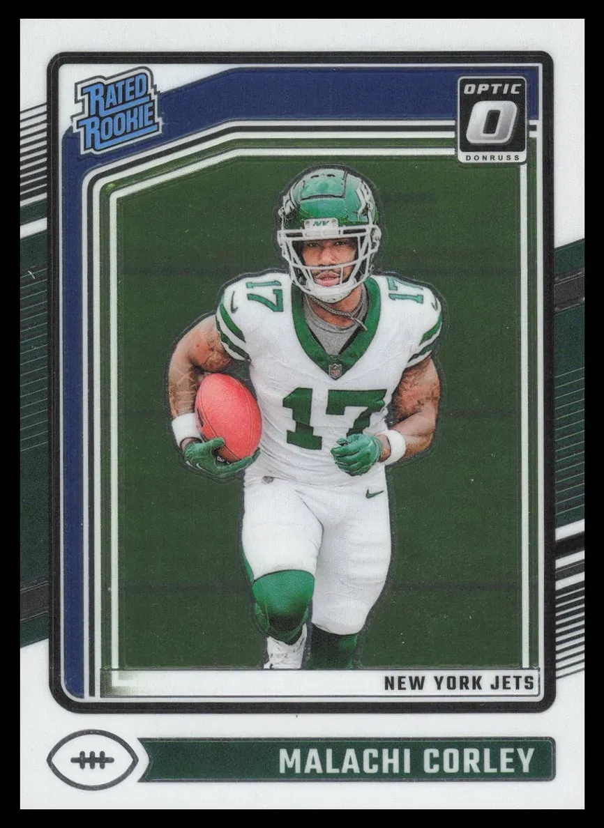 Malachi Corley 2024 Donruss Optic Football card
