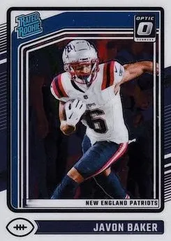 Javon Baker 2024 Donruss Optic Football card