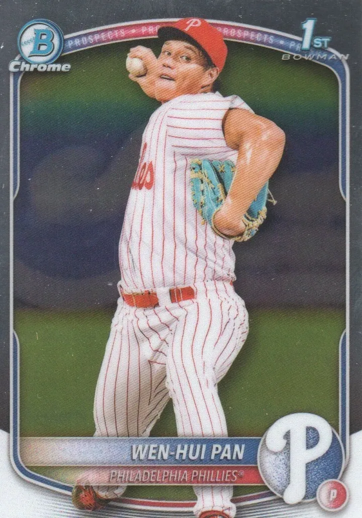 Wen-Hui Pan 2025 Bowman Chrome Prospects card