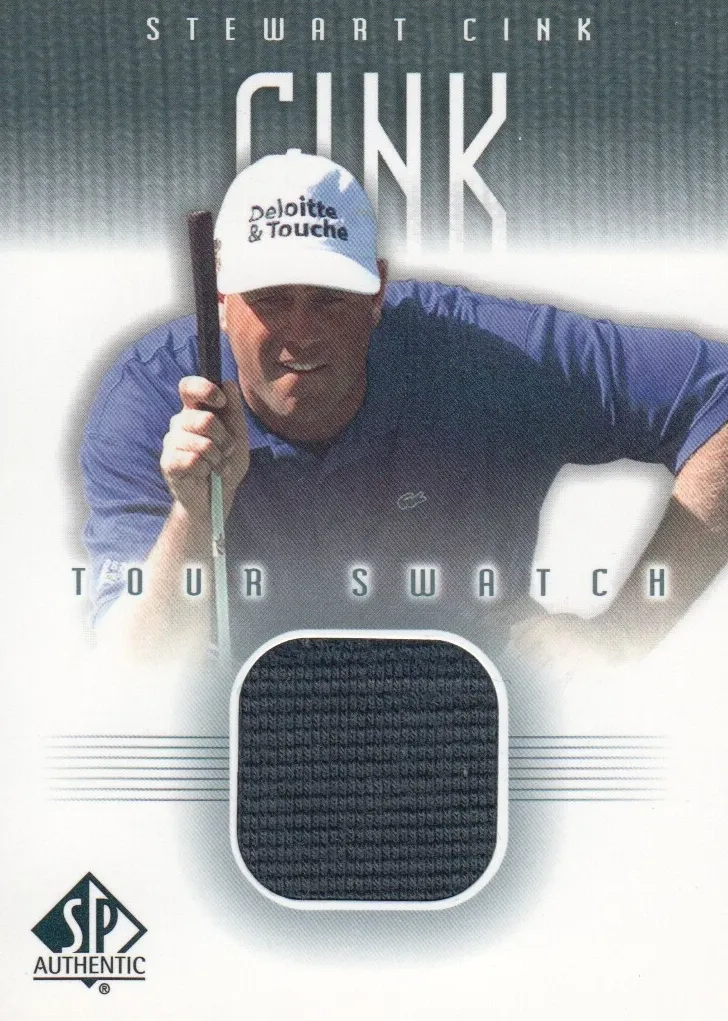 2001 Stewart Cink [Red] #SC-TS