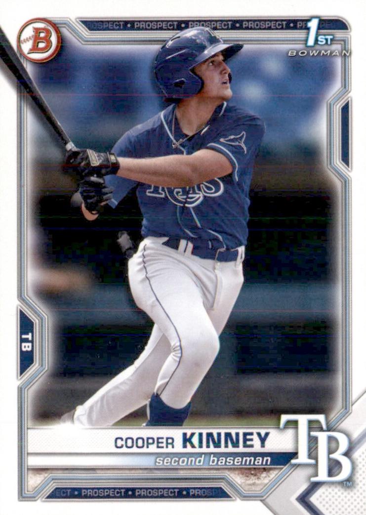 2021 Bowman Draft Cooper Kinney #BD-127 card