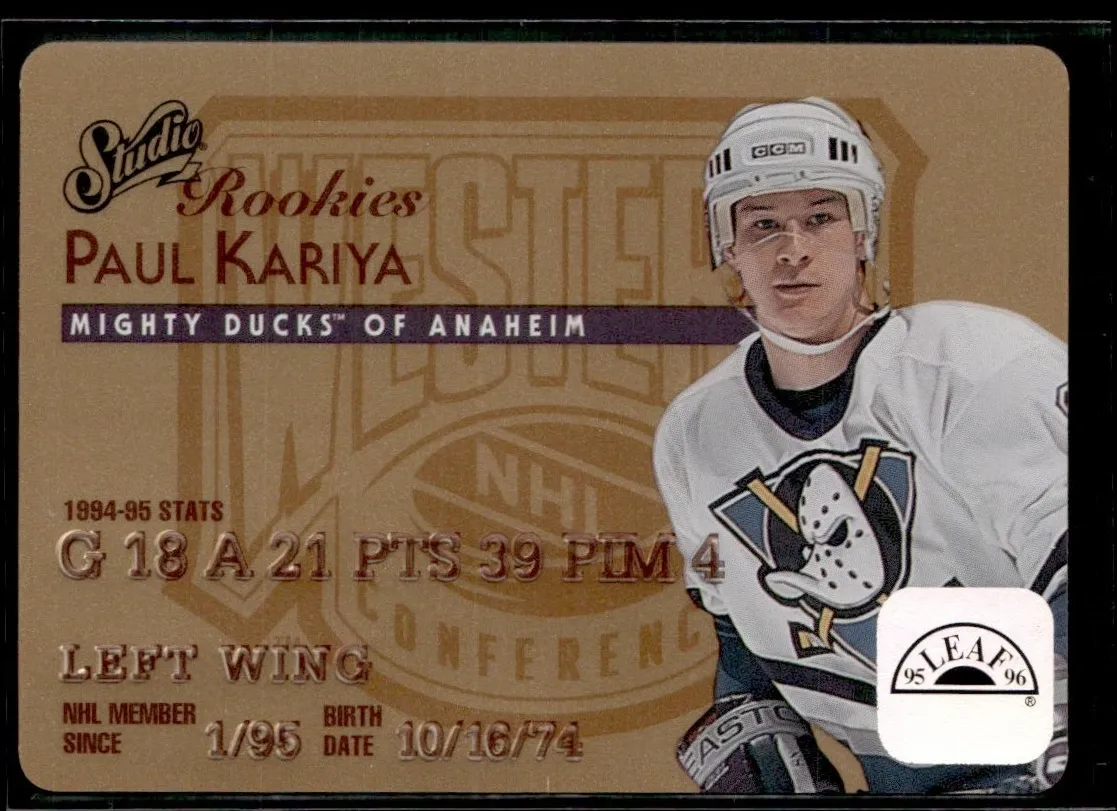 1995 Paul Kariya #3