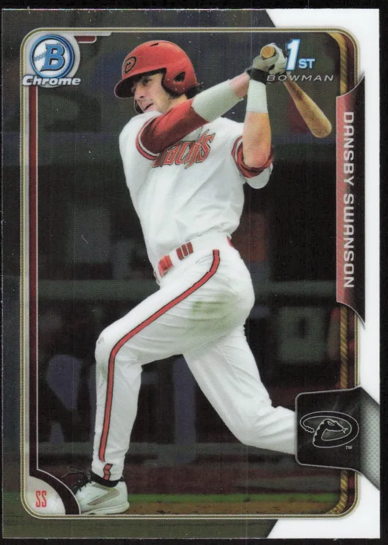 2015 Bowman Draft Chrome Dansby Swanson [Refractor] #1 card