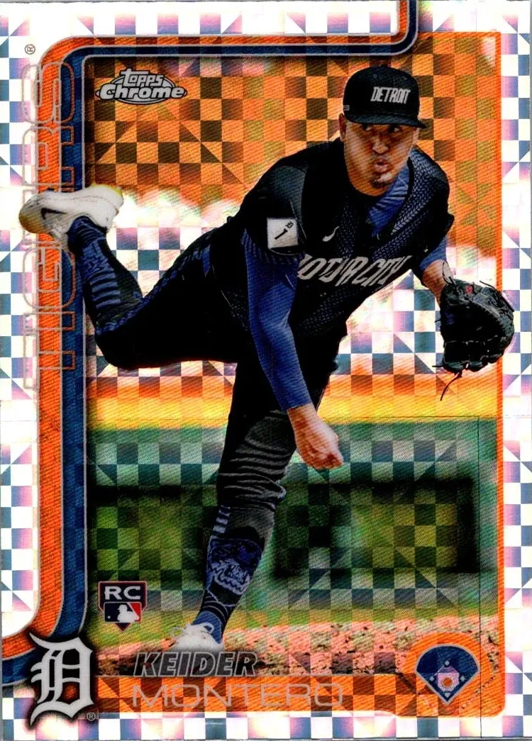 Keider Montero 2025 Topps Chrome Baseball card