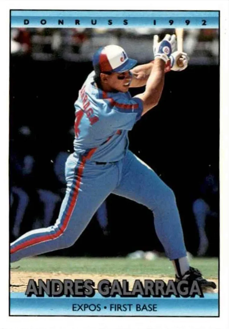1992 Andres Galarraga #355