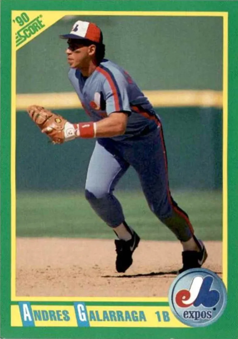 1990 Andres Galarraga #25