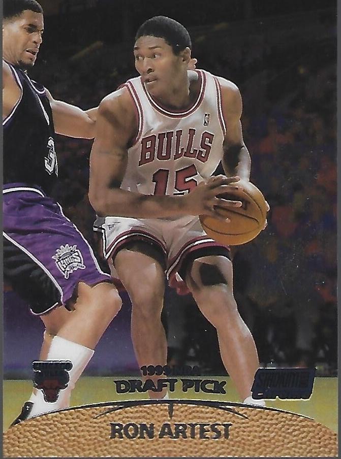 1999 Topps Stadium Club Ron Artest #SCC19 card