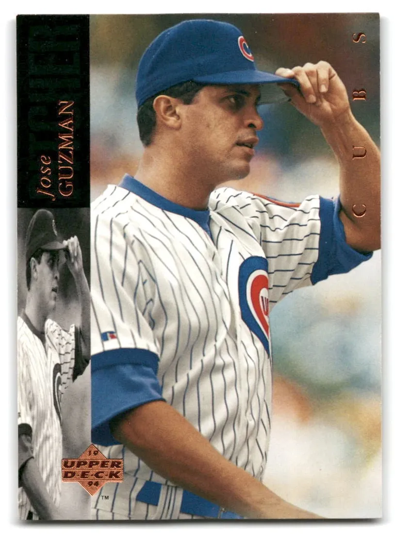 1994 Upper Deck Jose Guzman #196 card