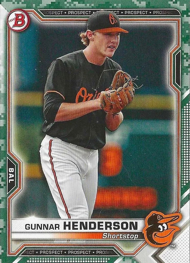 2021 Gunnar Henderson [Camo] #BP-49