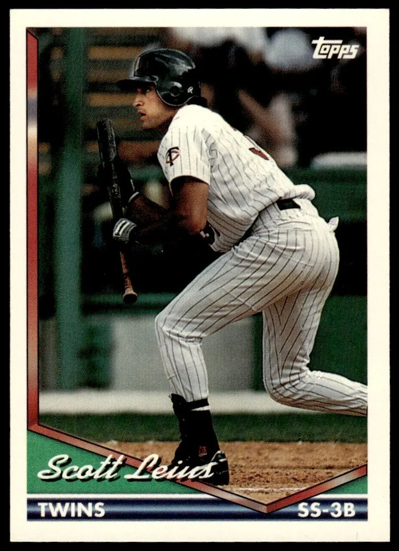 1994 Topps Scott Leius #517 card