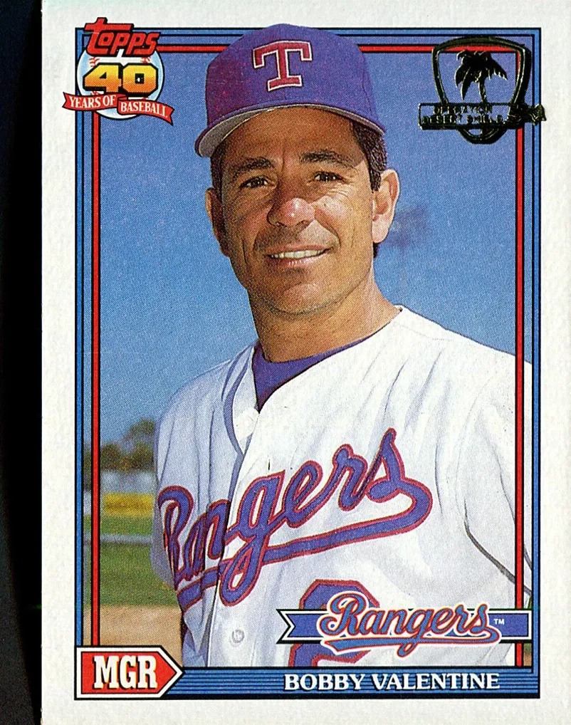 1991 Bobby Valentine #489