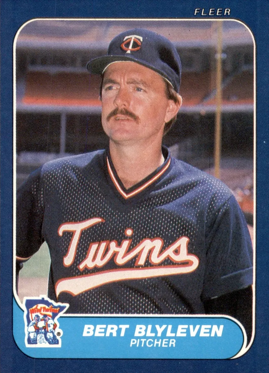 1986 Bert Blyleven #386