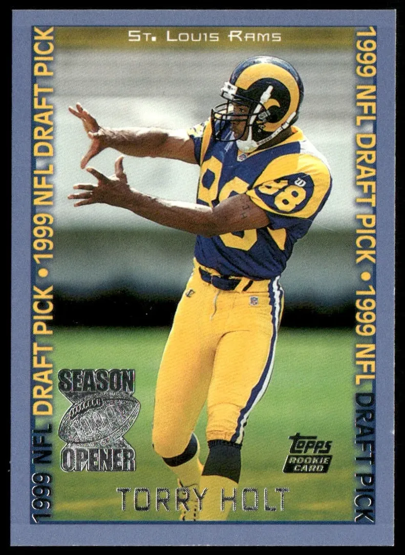 1999 Topps Season Opener Torry Holt #146 card