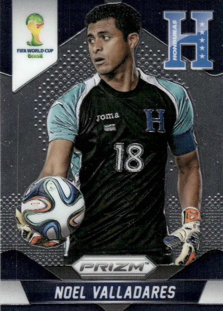 2014 Panini Prizm World Cup Noel Valladares #113 card