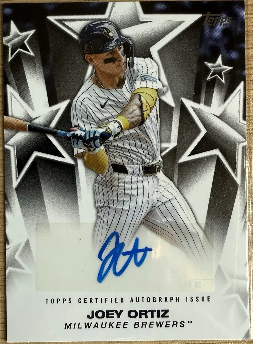 2025 Topps Joey Ortiz #BSA-JO card