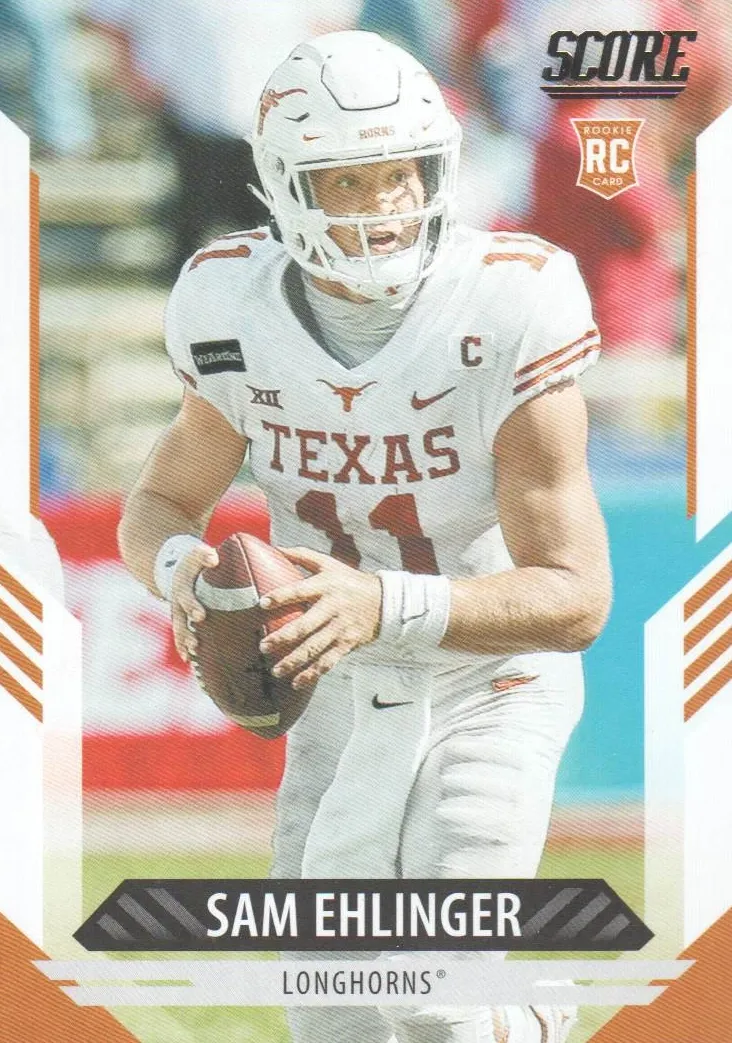 2021 Panini Score Sam Ehlinger #362 card