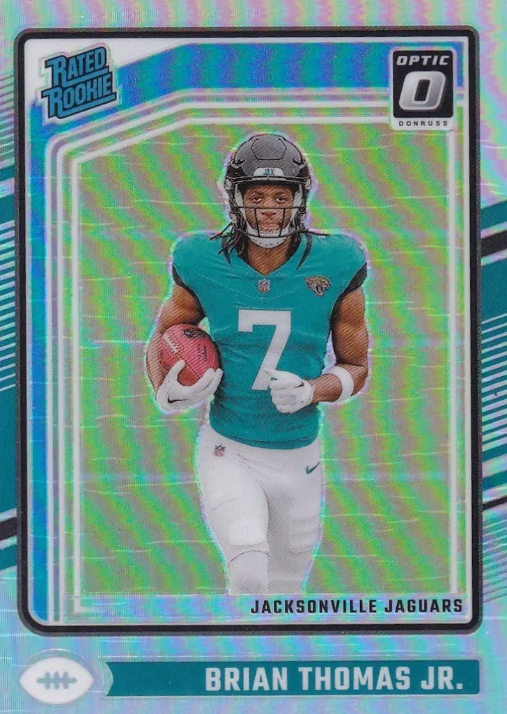 2024 Panini Donruss Optic Brian Thomas Jr. [Pink] #214 card