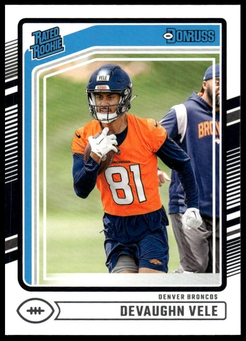 Devaughn Vele 2024 Donruss Football card