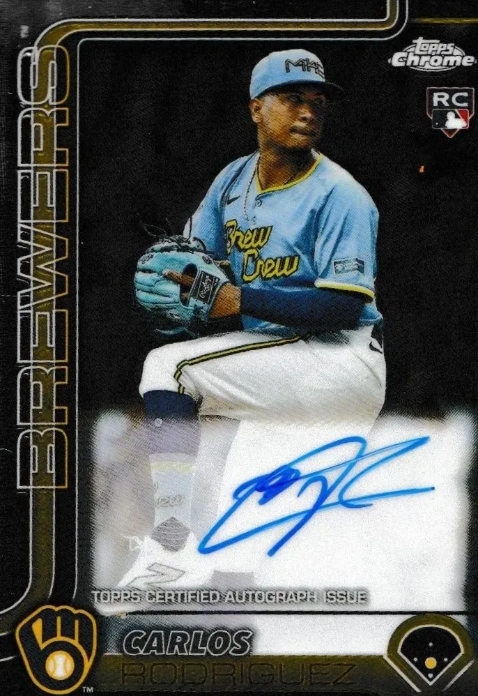 2025 Topps Chrome Carlos Rodriguez #RA-CR card