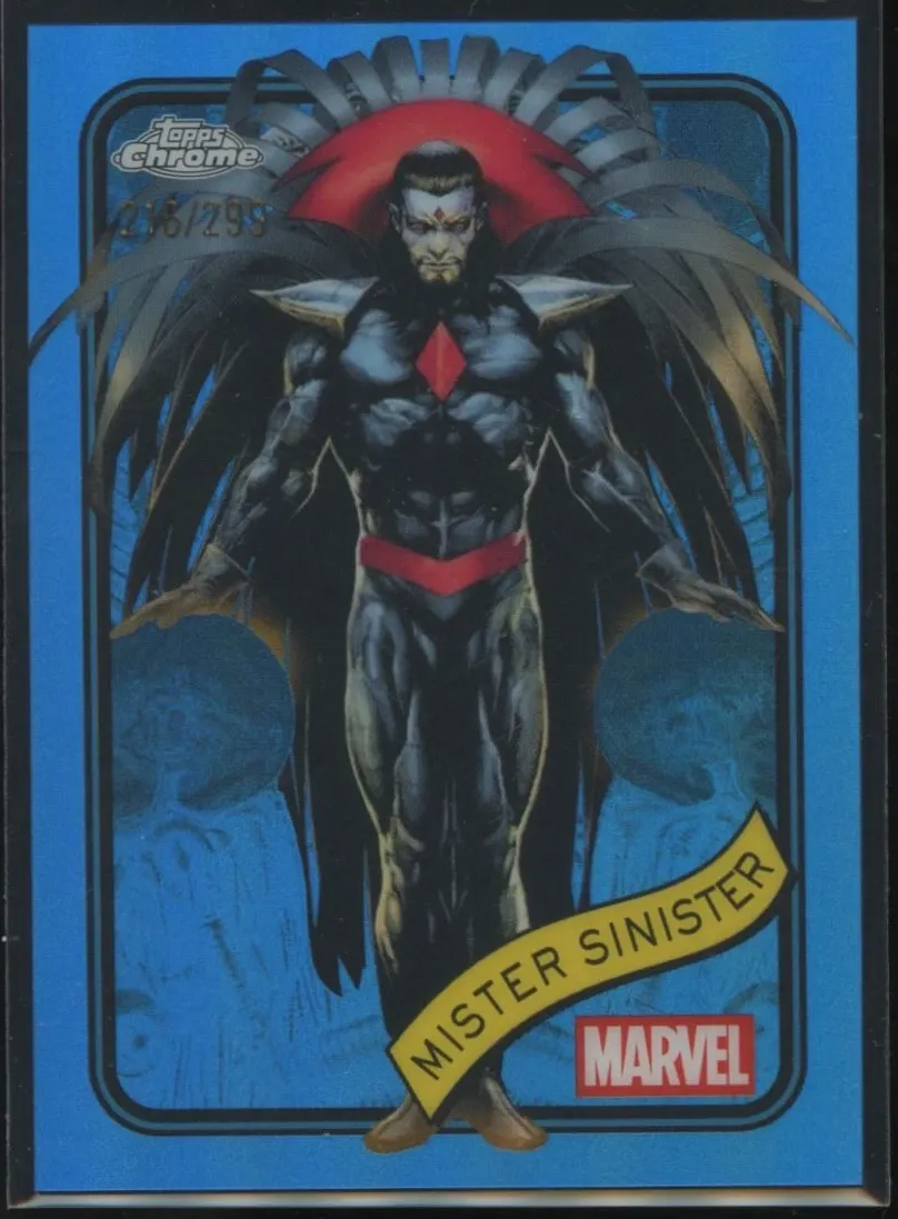 2025 Mister Sinister [Blue Refractor] #155