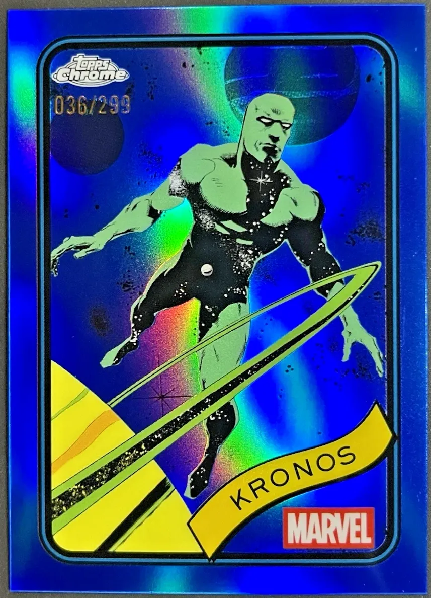 2025 Kronos [Blue Refractor] #25