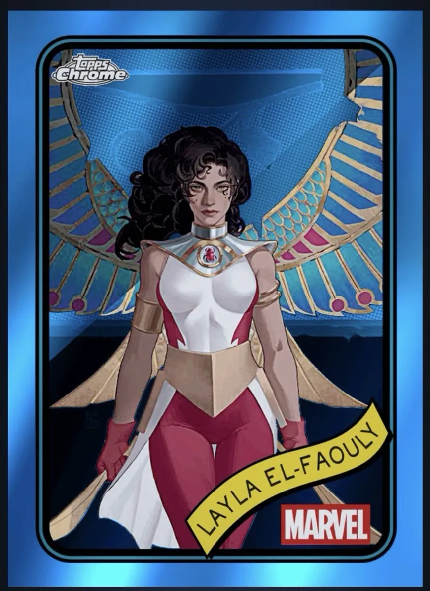 2025 Layla El-Faouly [Blue Refractor] #10