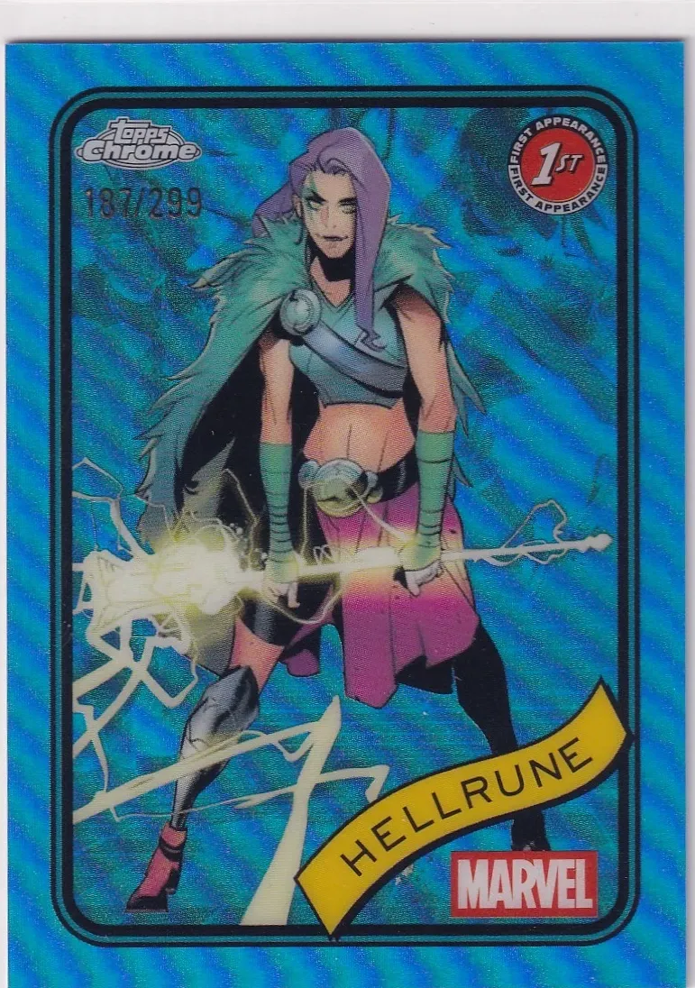 2025 Hellrune [Clawed Chrome Black Refractor] #199