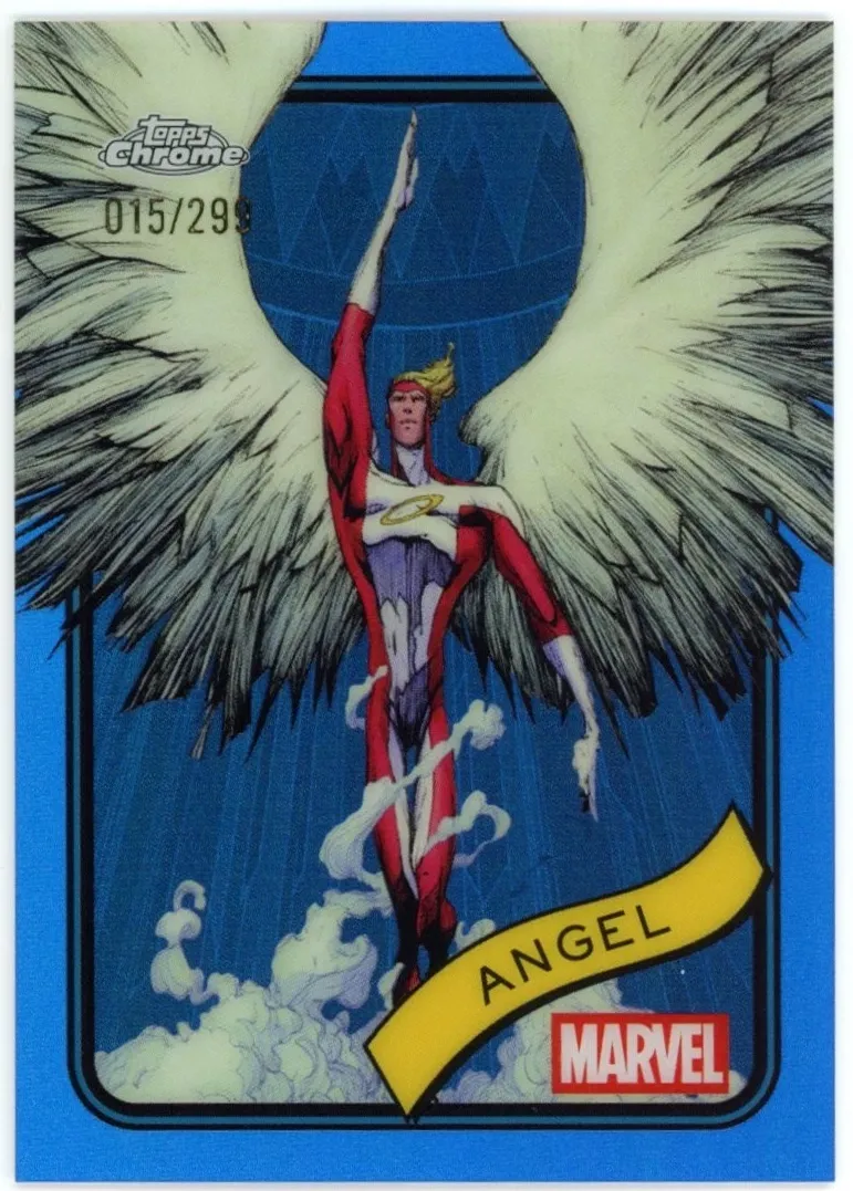 2025 Angel [Blue Refractor] #186