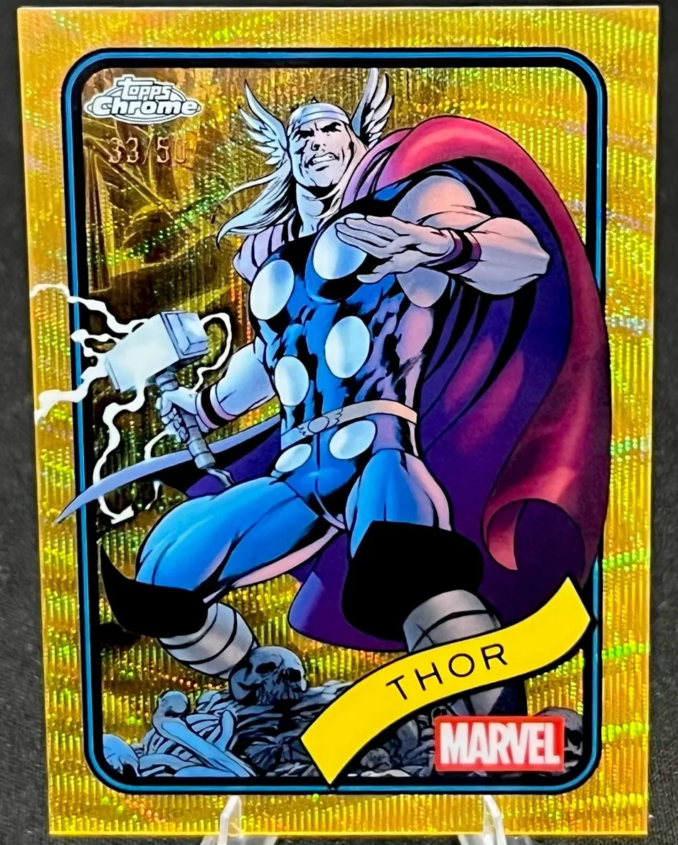 2025 Thor [Gold Wave Refractor] #119