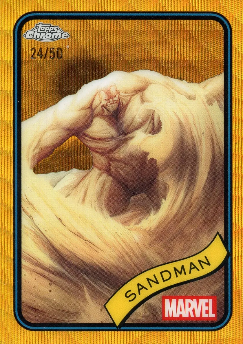 2025 Sandman [Clawed Chrome Red Refractor] #91