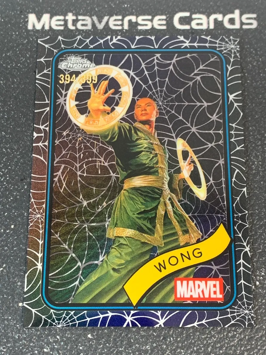 2025 Wong [Spider Web Refractor] #86