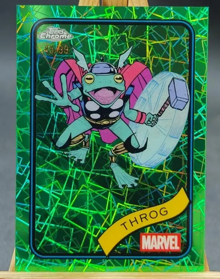 2025 Throg [Hulk Green Lazer Refractor] #46