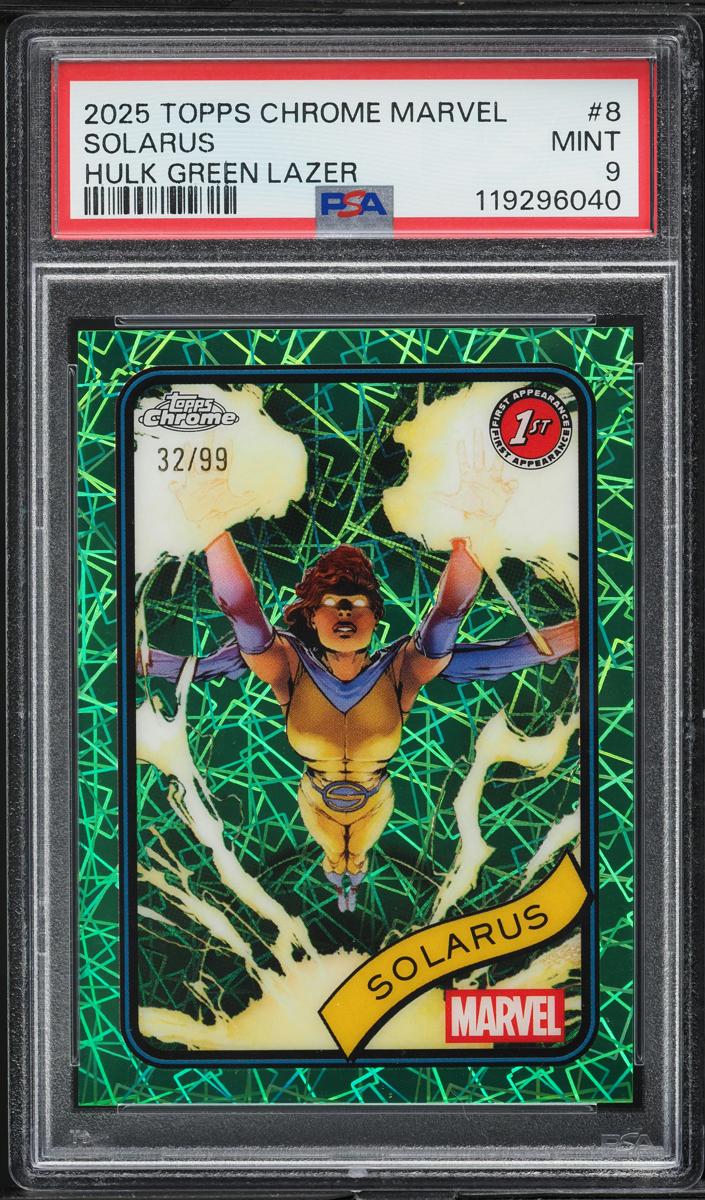 2025 Solarus [Hulk Green Lazer Refractor] #8
