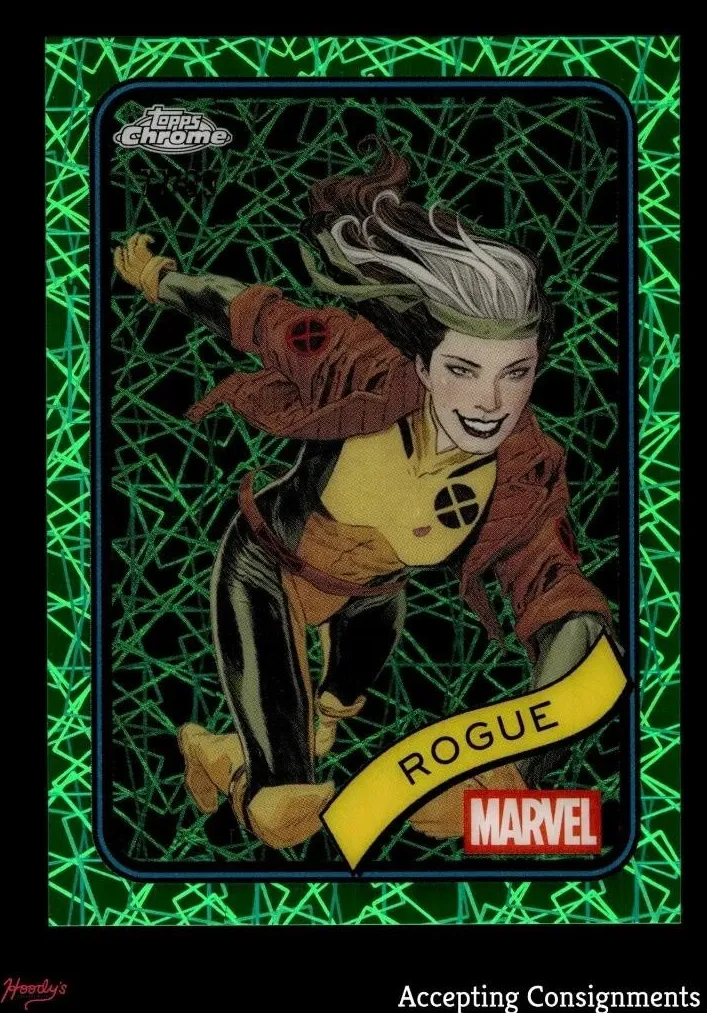 2025 Rogue [Hulk Green Lazer Refractor] #189