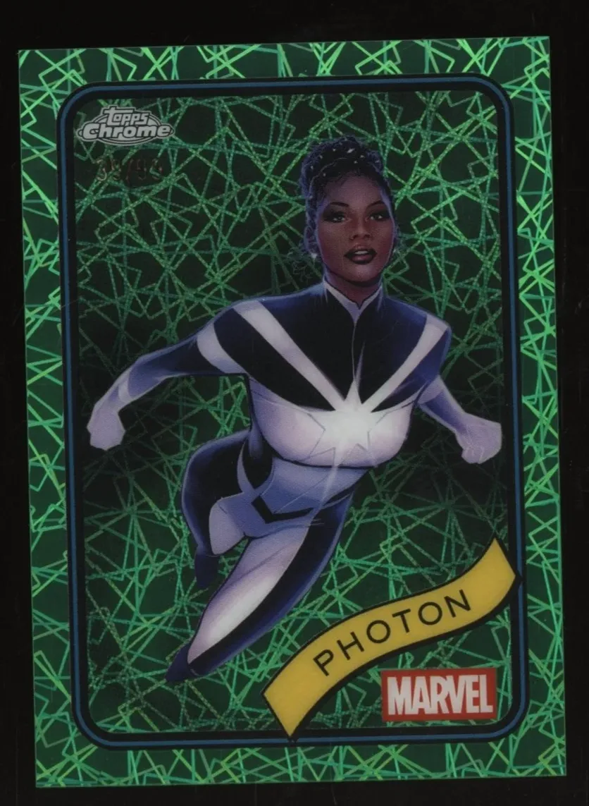 2025 Photon [Hulk Green Lazer Refractor] #24