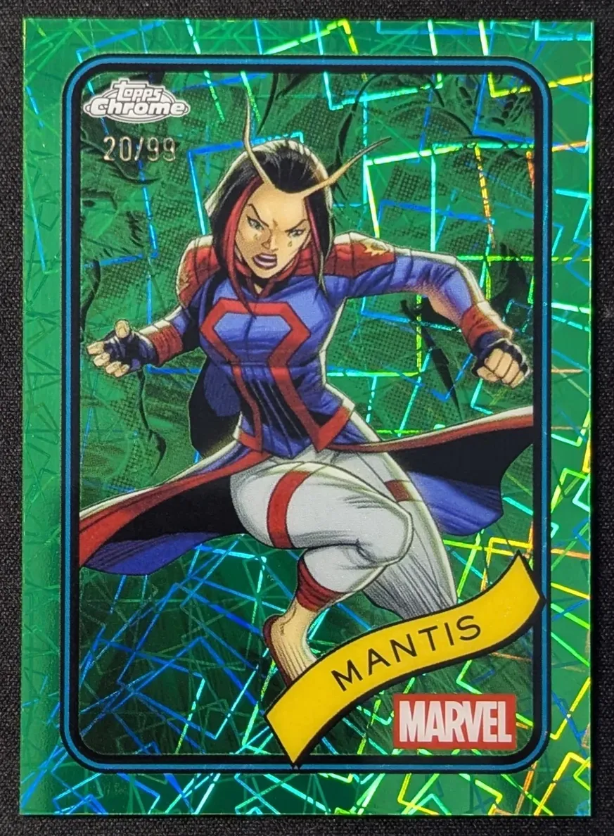 2025 Mantis [Hulk Green Lazer Refractor] #171
