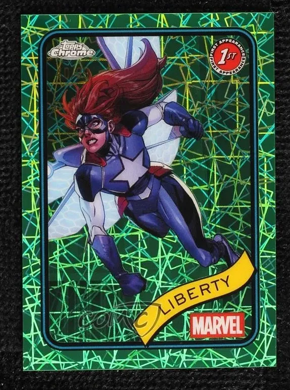 2025 Liberty [Clawed Chrome Red Refractor] #198