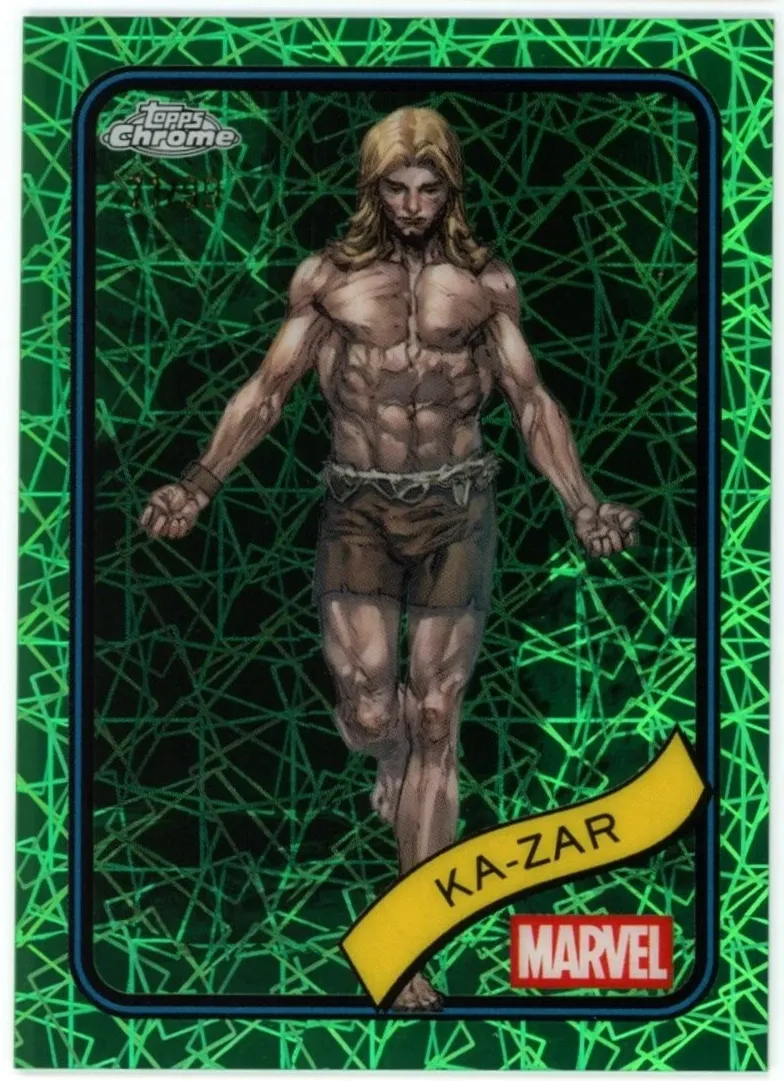 2025 Ka-Zar [Hulk Green Lazer Refractor] #84