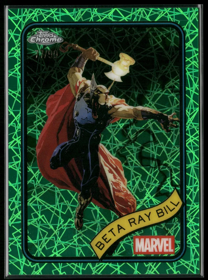 2025 Beta RAY Bill [Hulk Green Lazer Refractor] #65