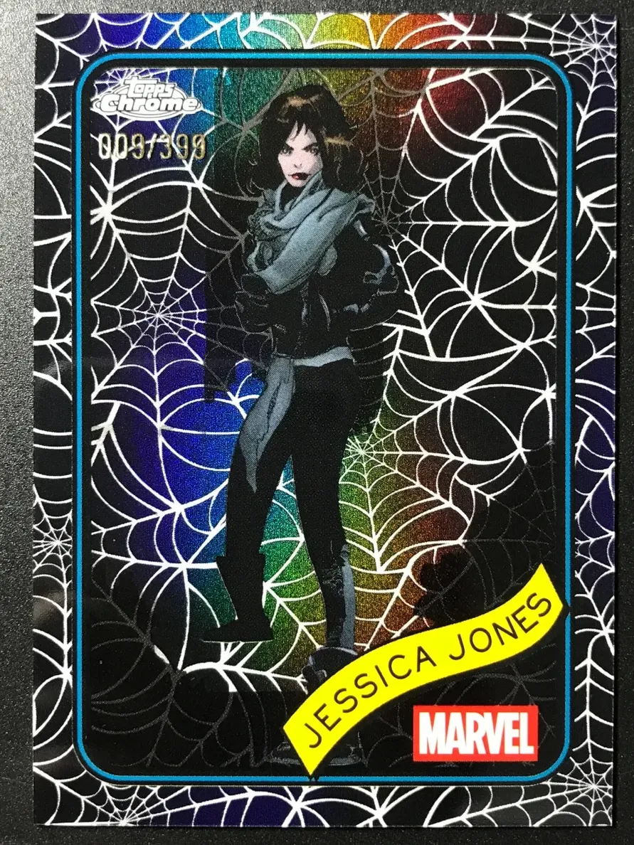 2025 Topps Chrome Marvel Jessica Jones #69 card