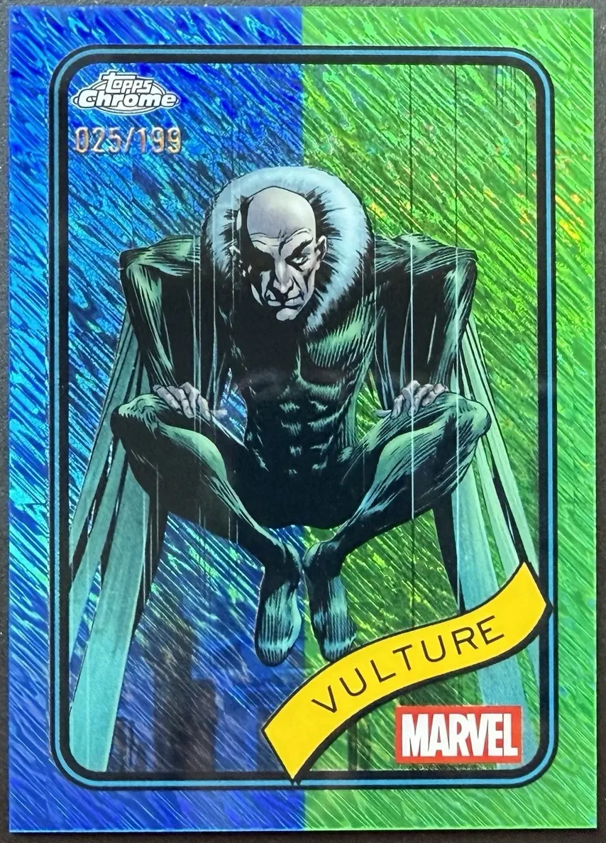 2025 Vulture [Blue & Green Shimmer Refractor] #5