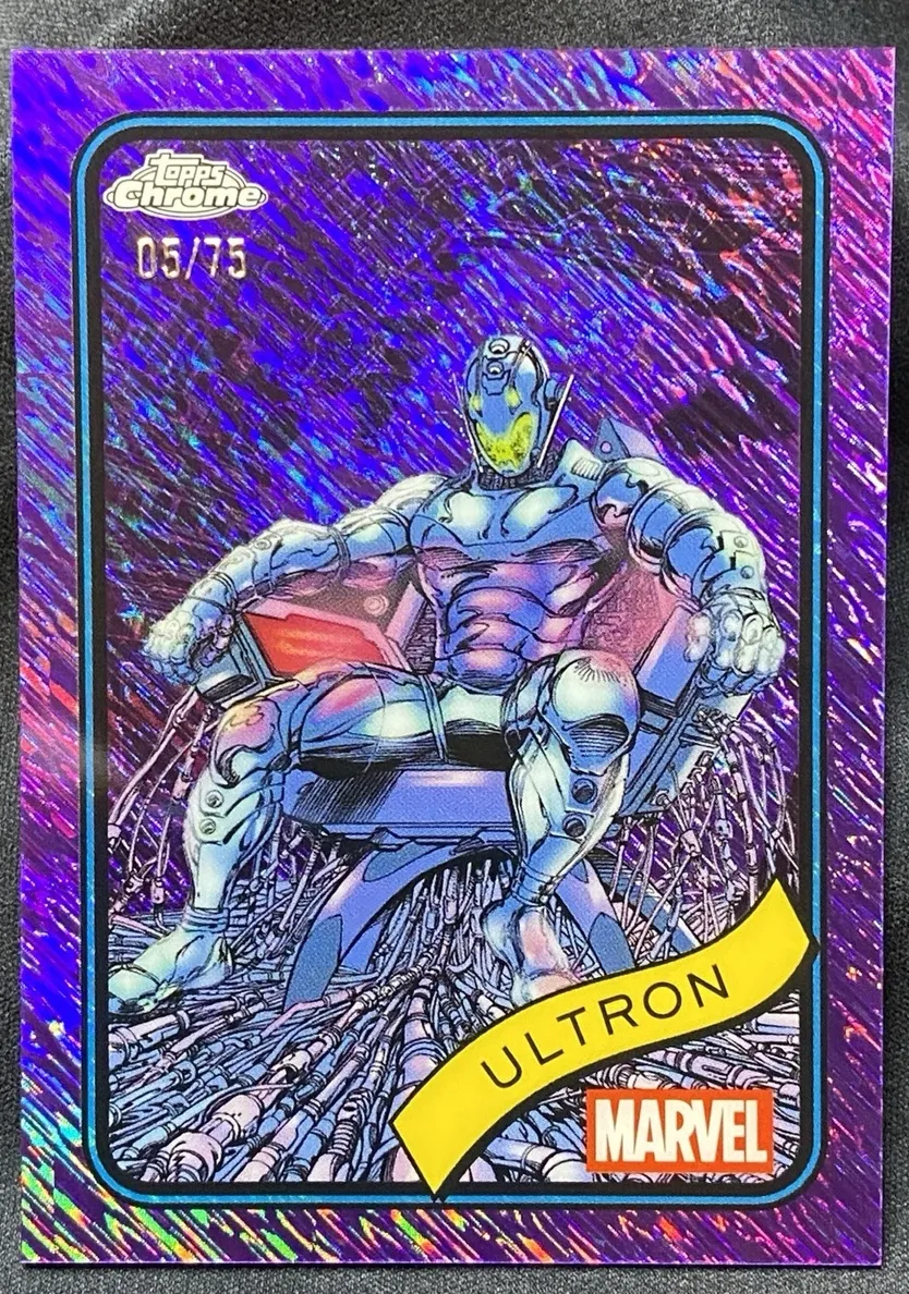 2025 Ultron [Red Wave Refractor] #138