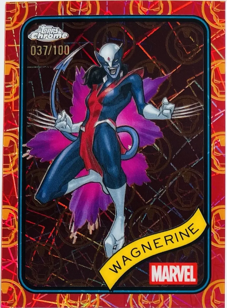 2025 Wagnerine [Clawed Chrome Red Refractor] #200