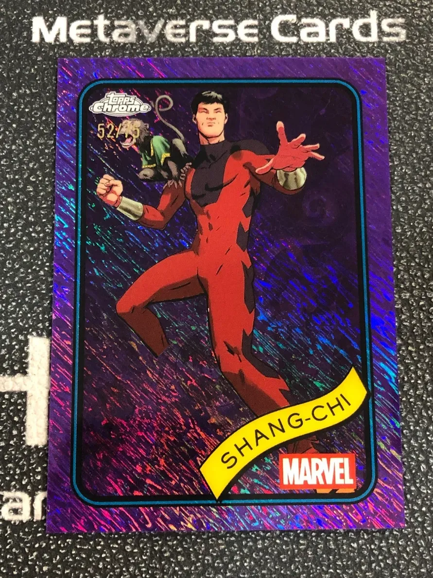 2025 Shang-Chi [Clawed Chrome Red Refractor] #159